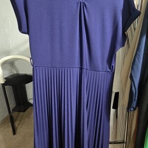 Elegant Purple Women's Dress